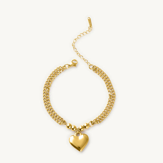 Luxe Amour Gold Bracelet