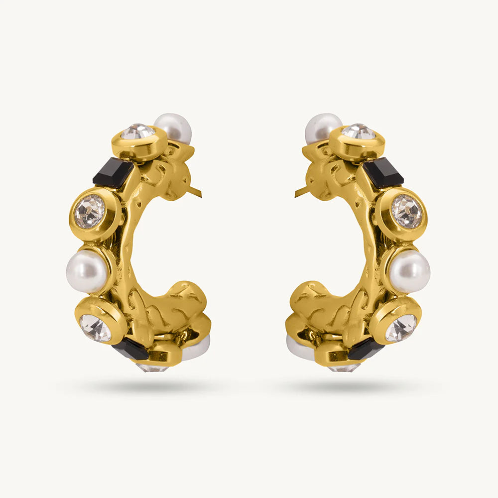 Sculpted Lumina Hoops