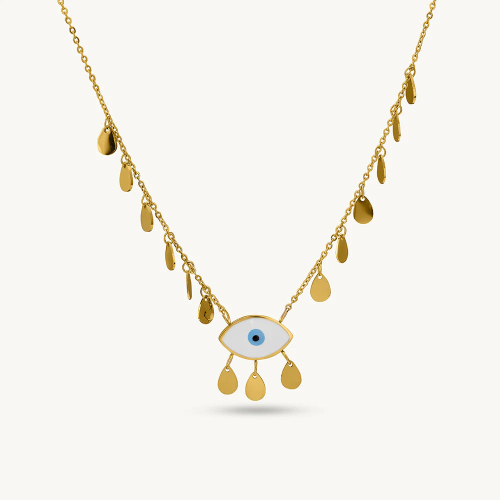 Mystic Eye Drizzle Necklace