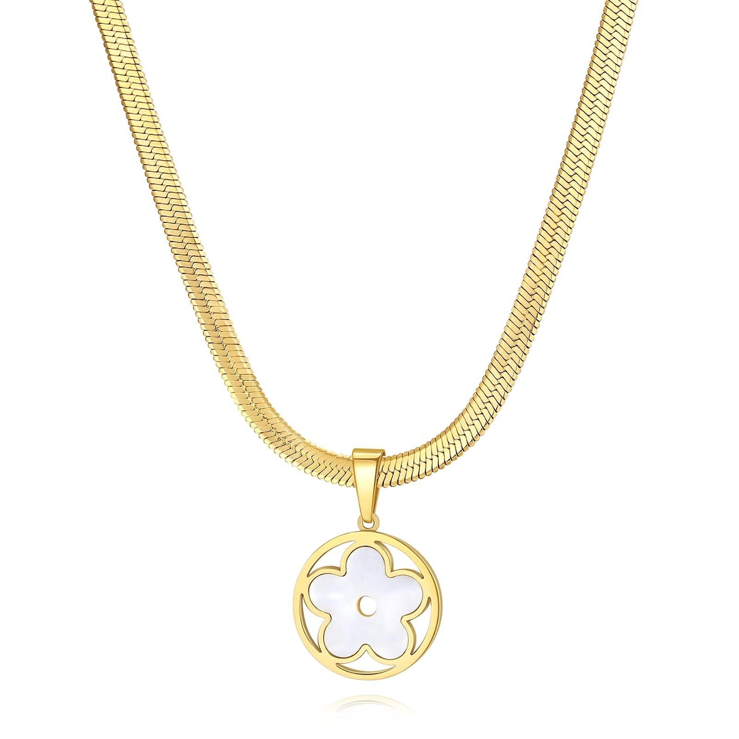 Orbit Daisy Necklace