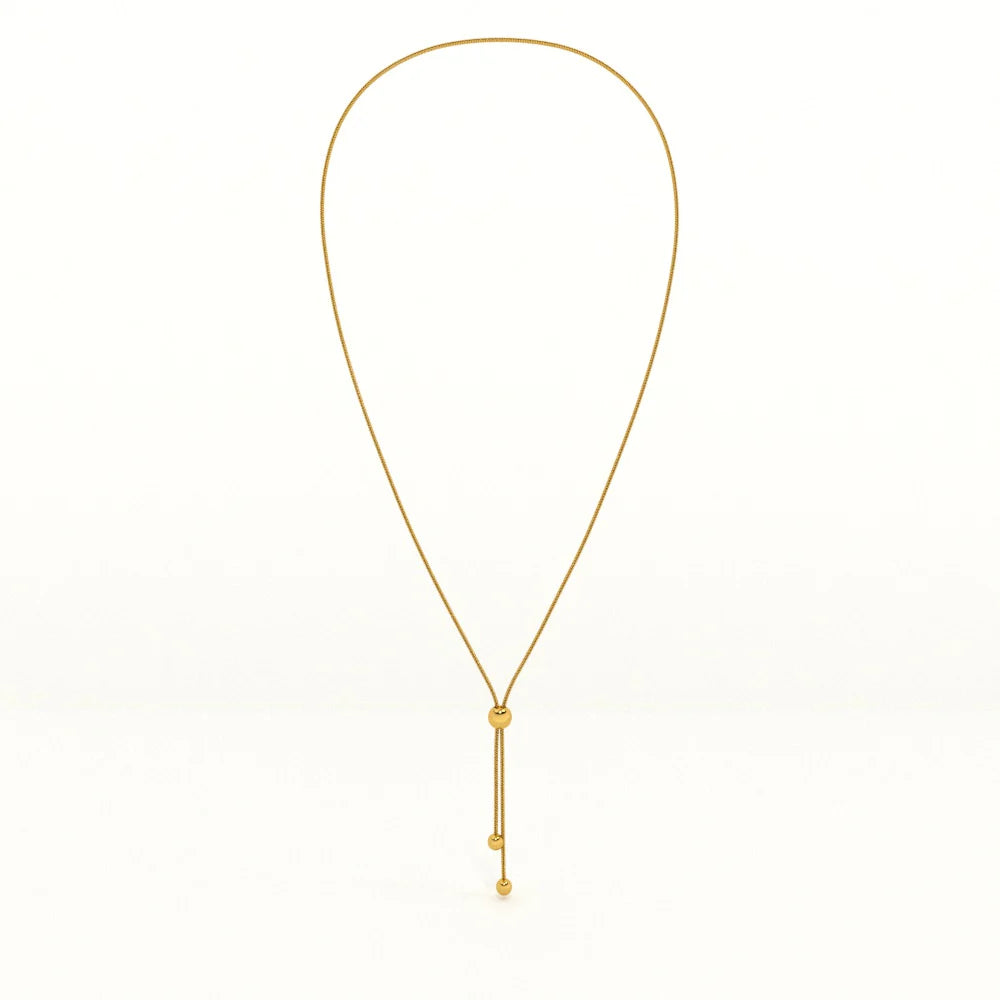 Wrap Lariat Necklace