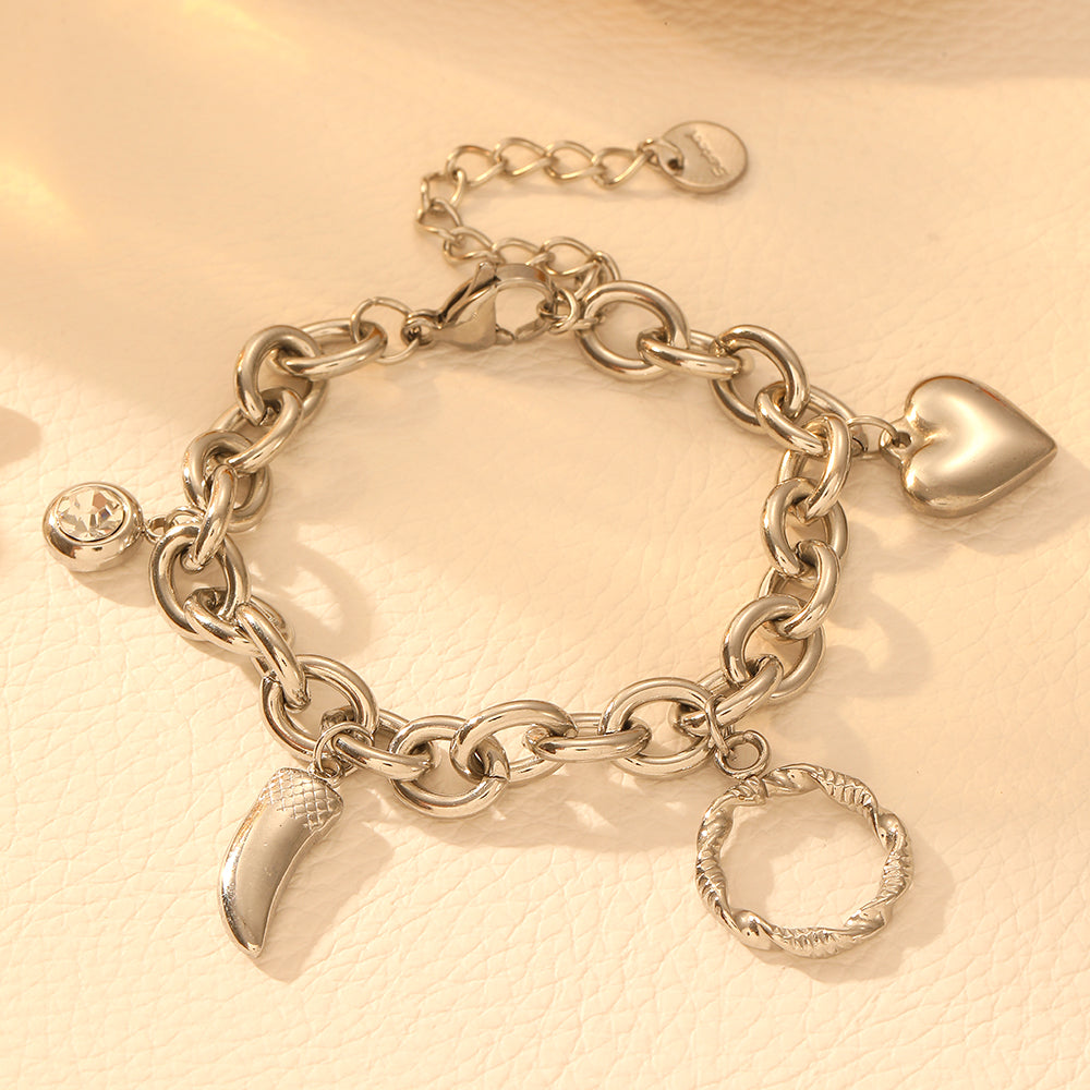 Fierce Heart Gold Bracelet
