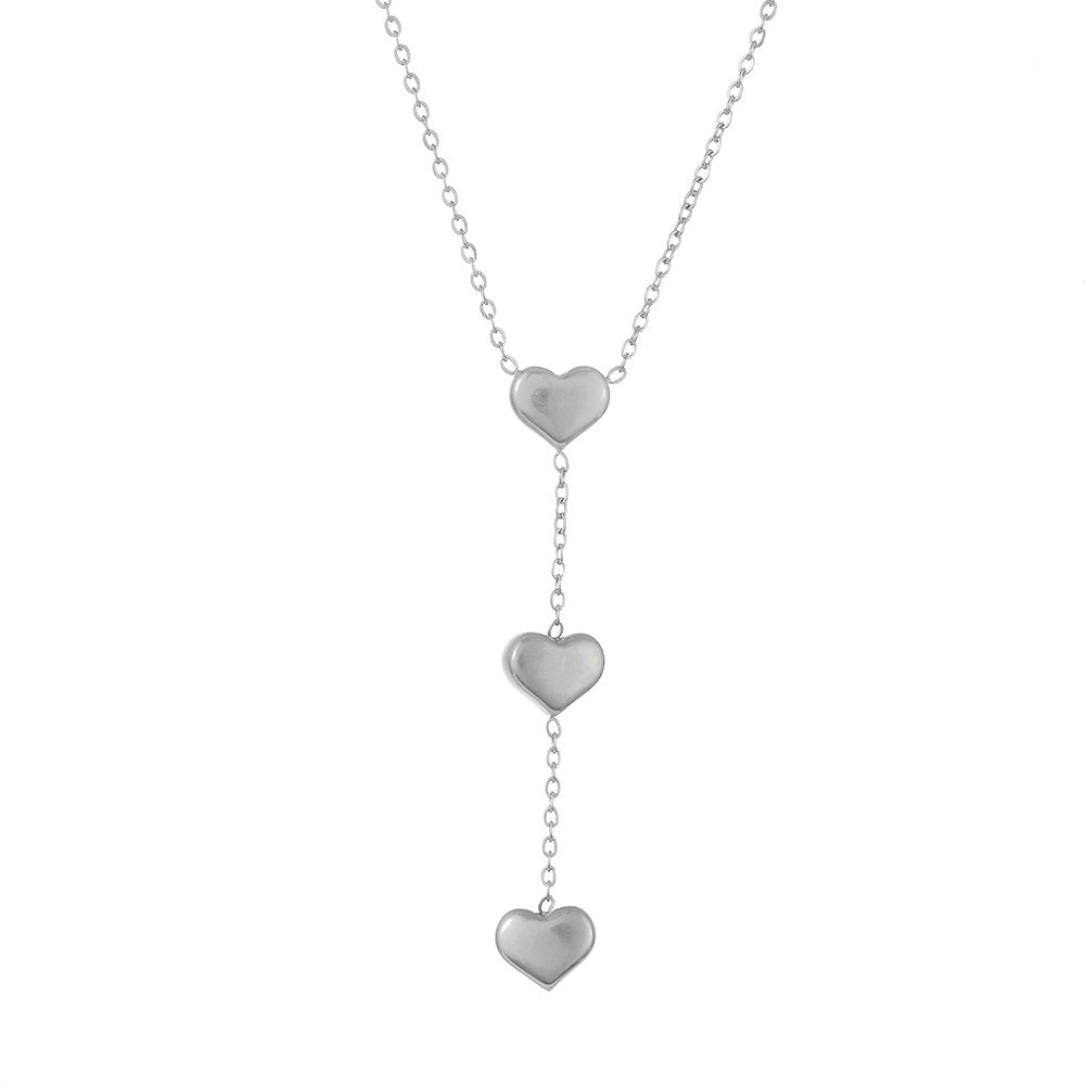 Three Tier Heart Pendant