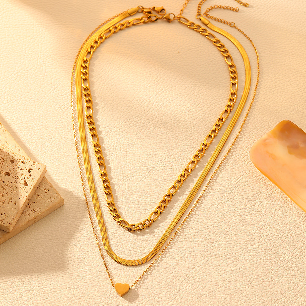 Golden Cascade Necklace