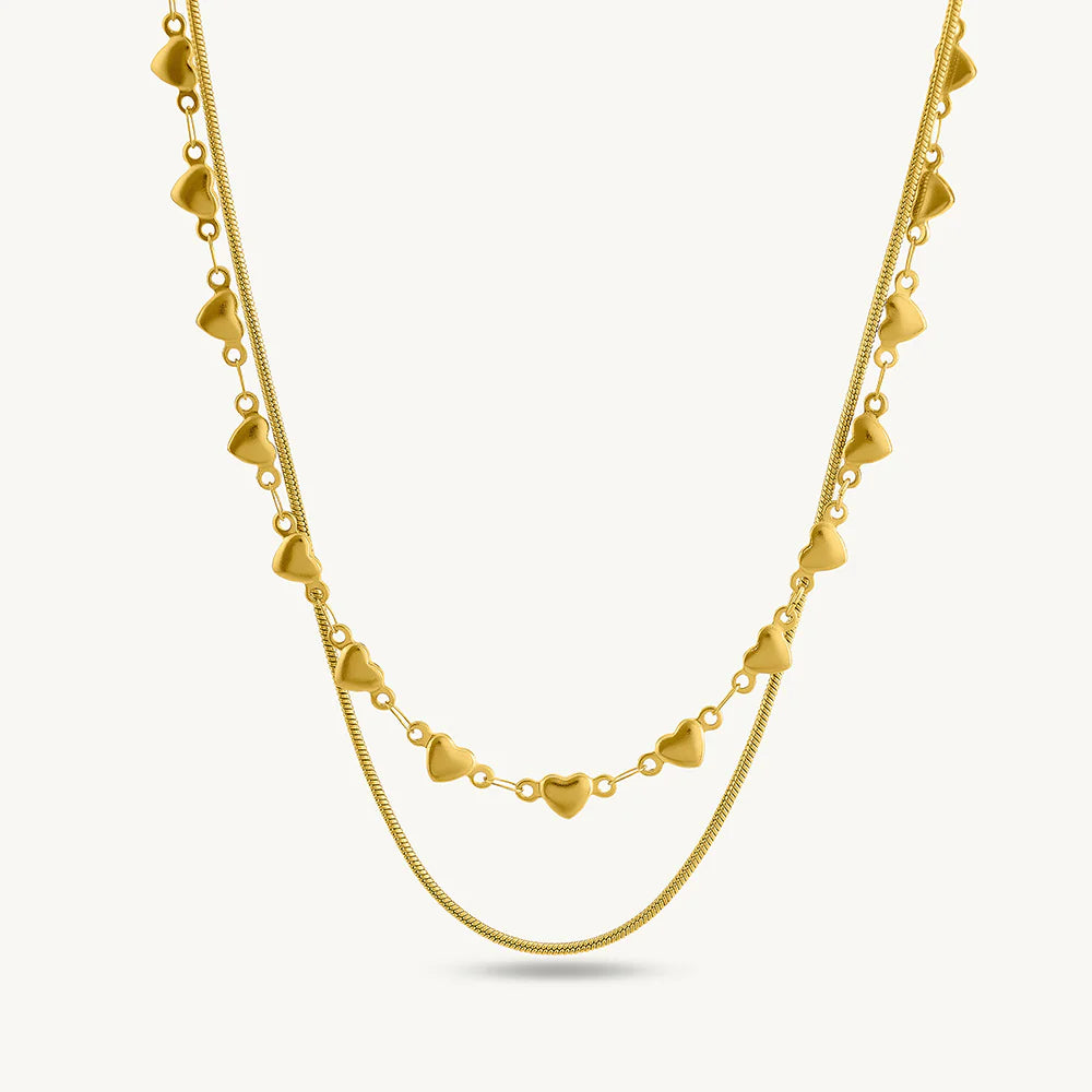 Love Embrace Two Layered Bracelet
