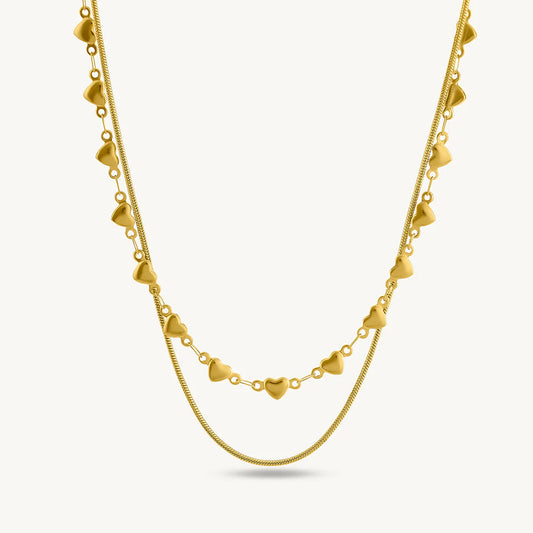 Love Embrace Two Layered Bracelet