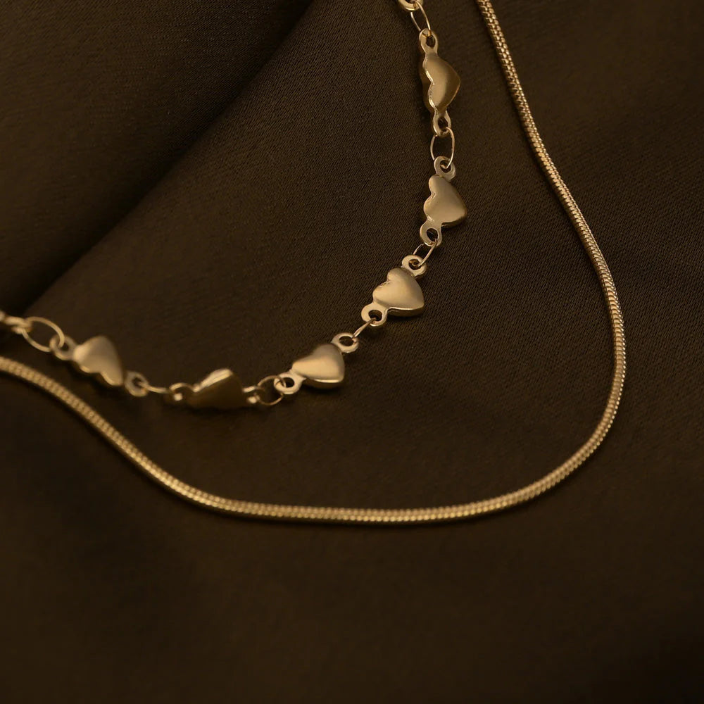 Love Embrace Two Layered Bracelet