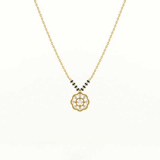 Mandala 925 Silver Mangalsutra