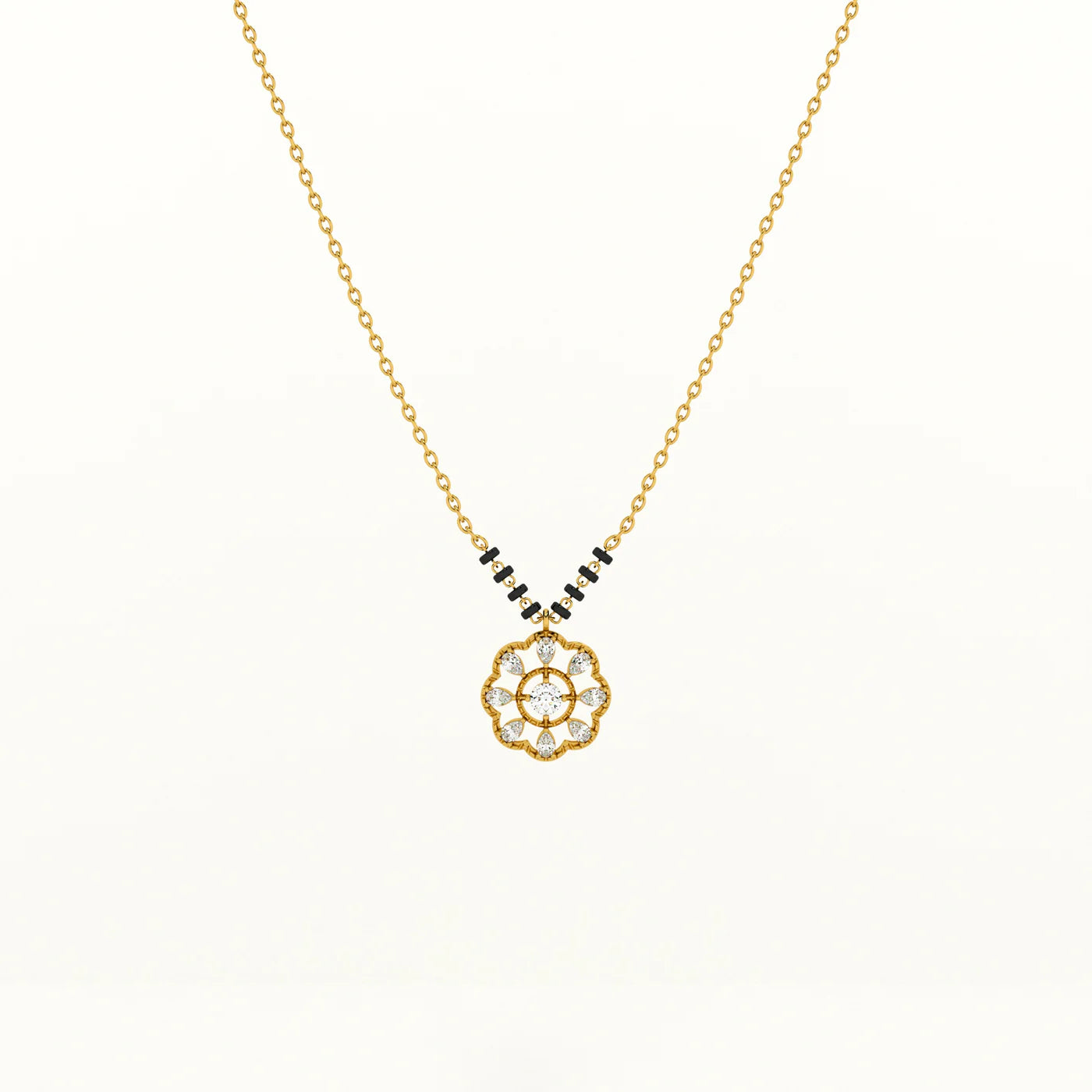 Mandala 925 Silver Mangalsutra