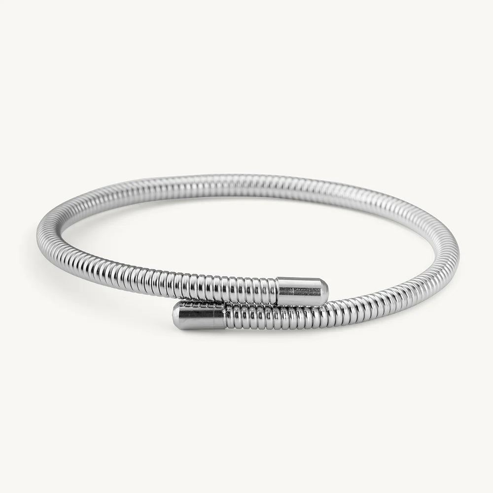 Stackable Wraparound Gold Bracelet