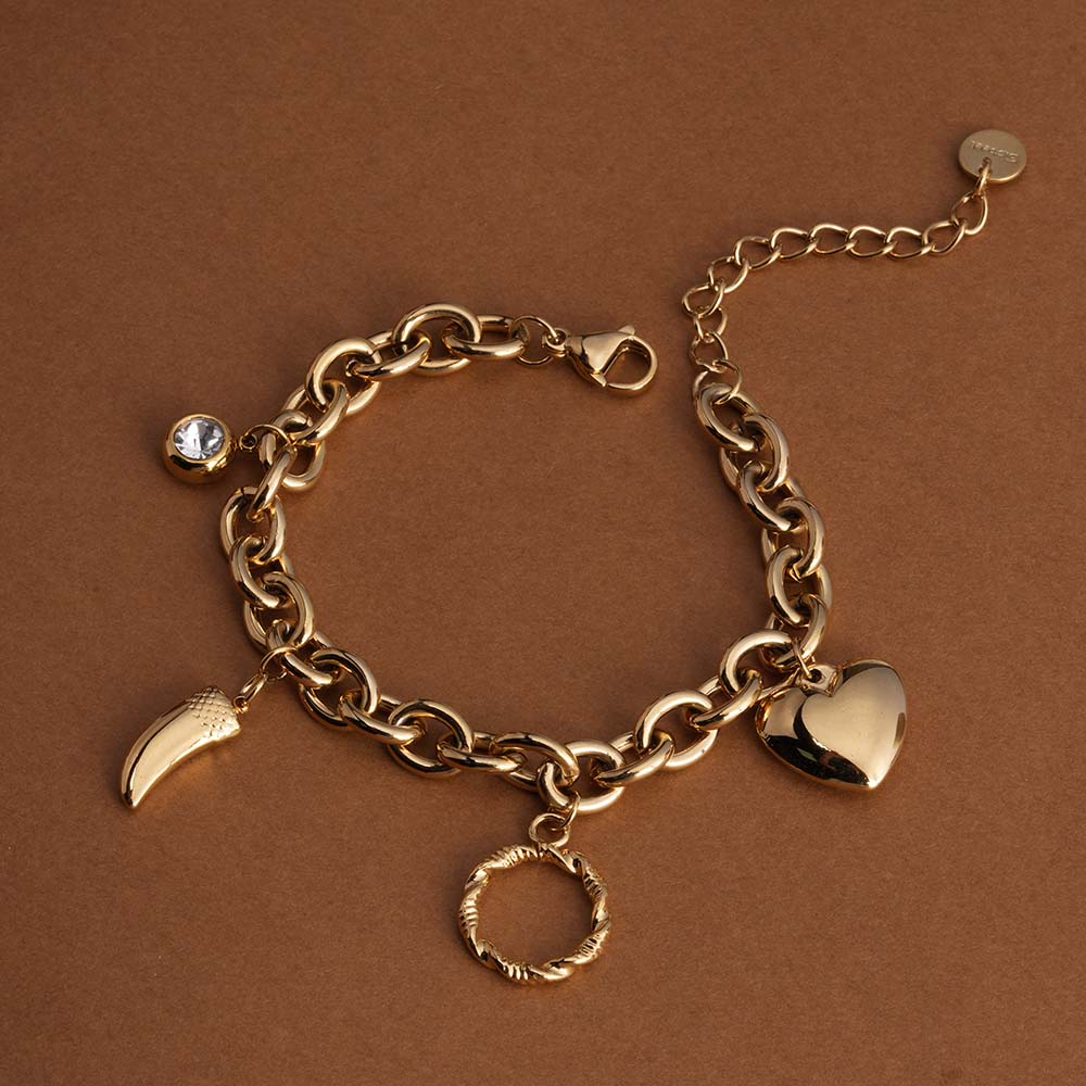 Fierce Heart Gold Bracelet