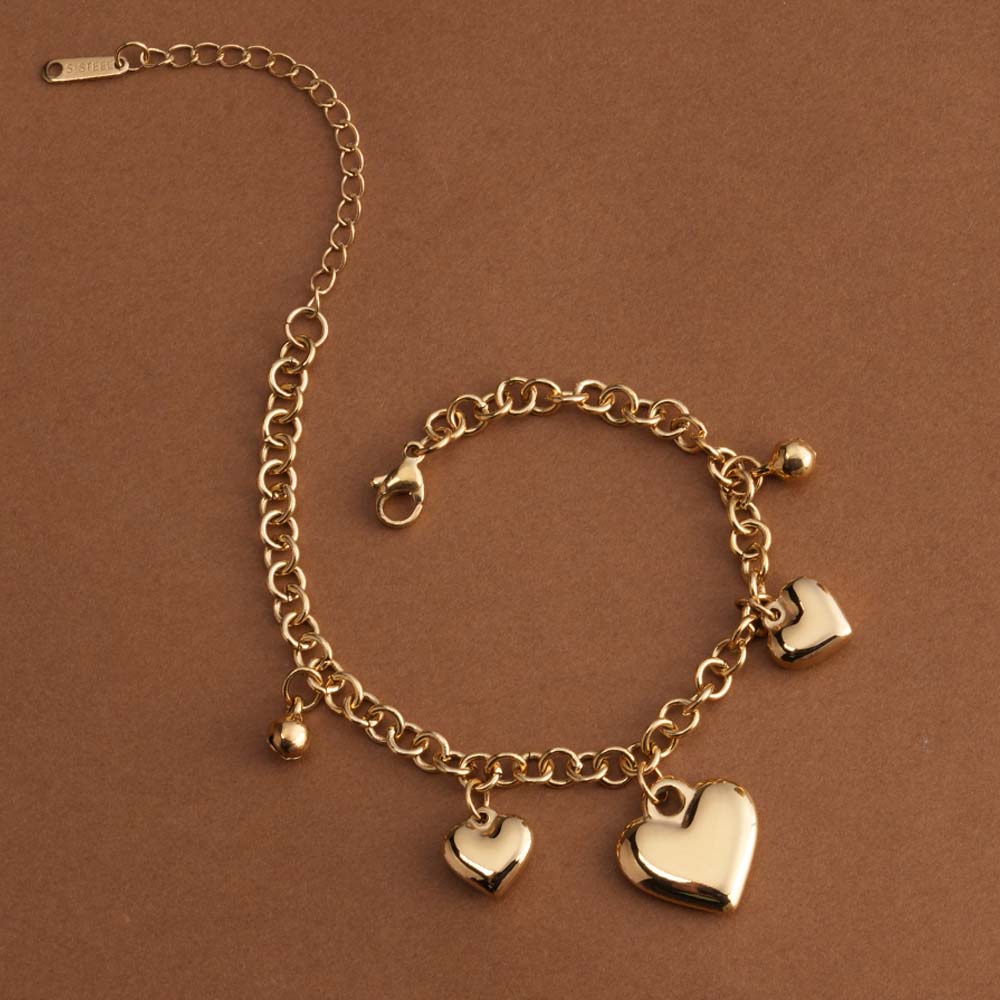 Multiple Love Charm Bracelet