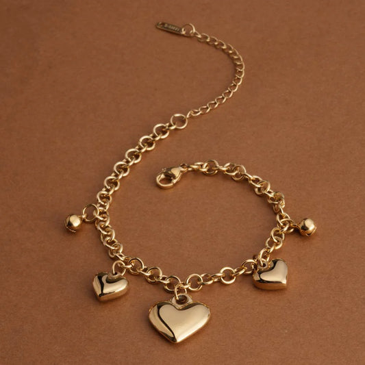 Multiple Love Charm Bracelet