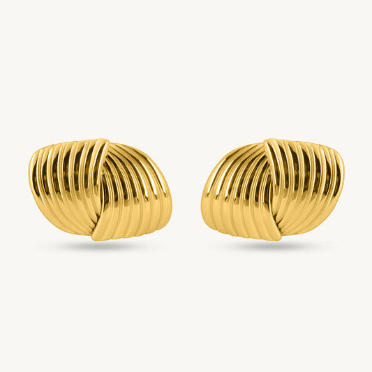 Alice Swirl Fan Earrings
