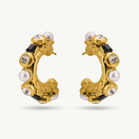 Sculpted Lumina Hoops