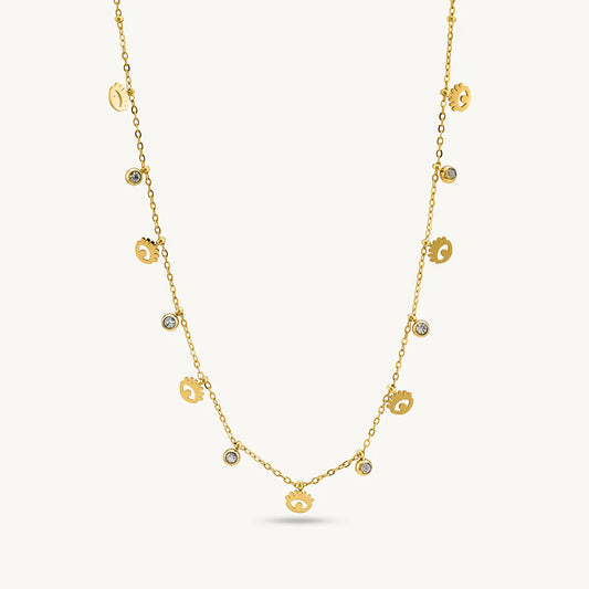 Scattered Sparkle Necklace