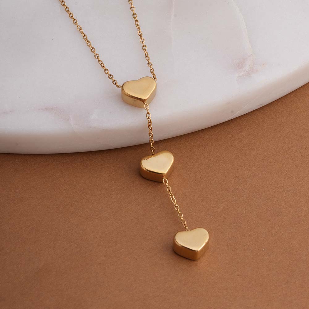 Three Tier Heart Pendant