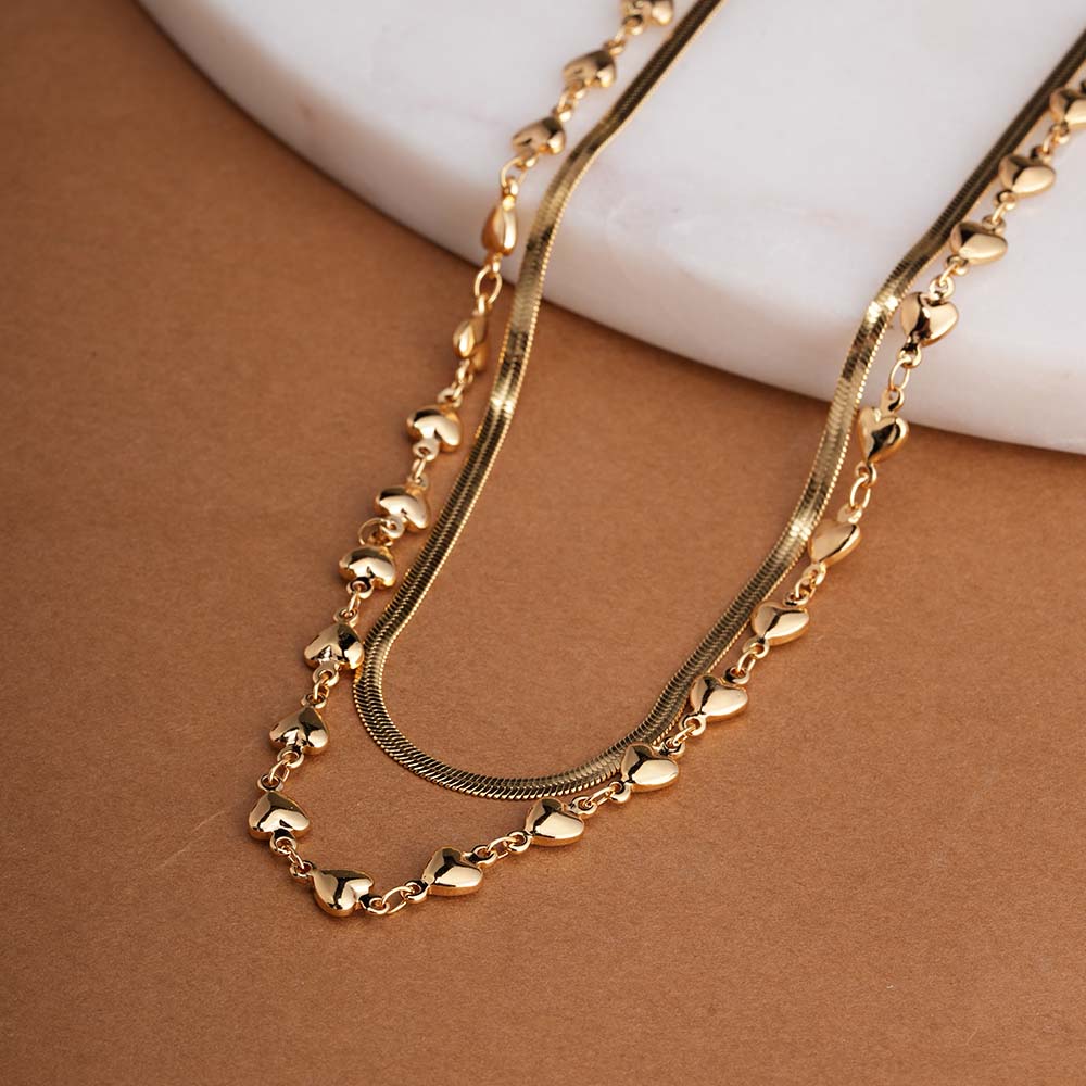 Interlocking Heart Necklace