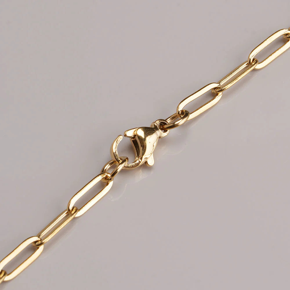 Shell & Starfish Link Necklace