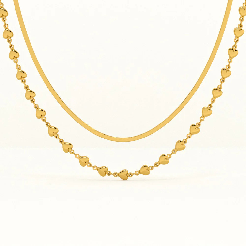 Interlocking Heart Necklace