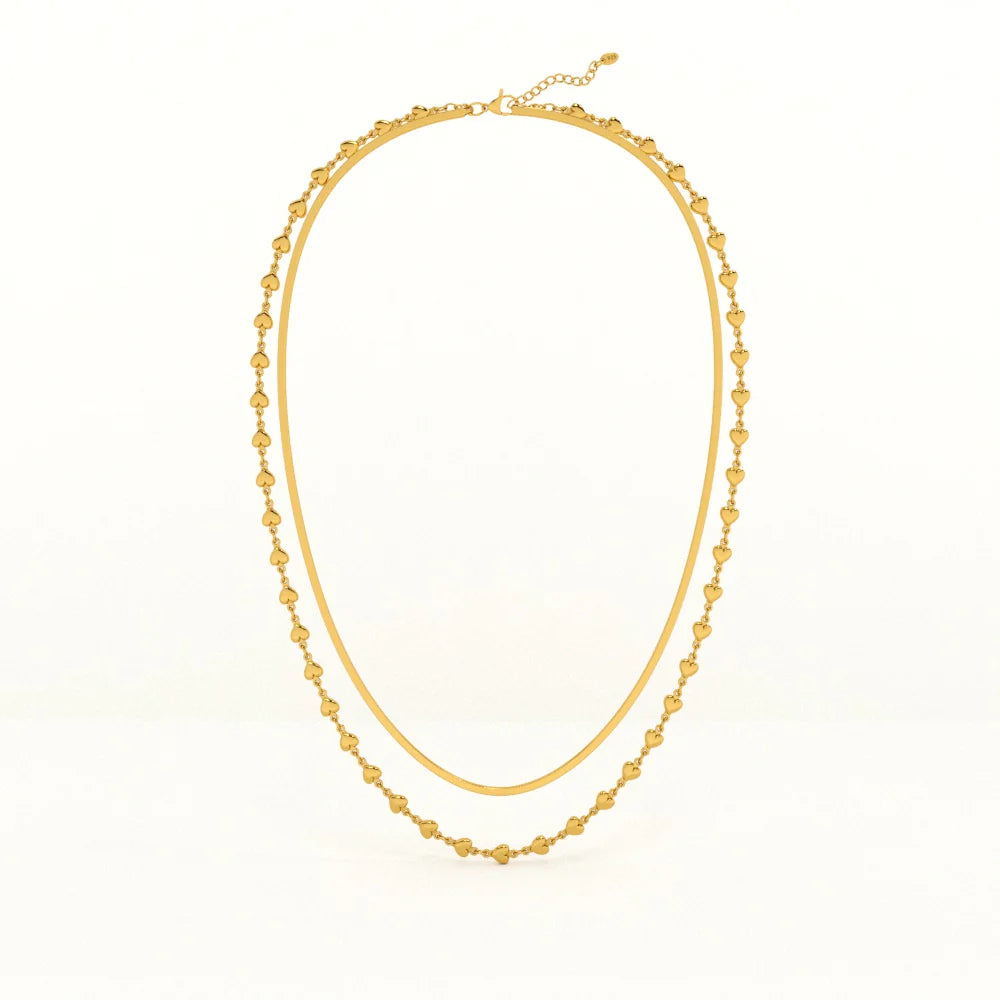 Interlocking Heart Necklace