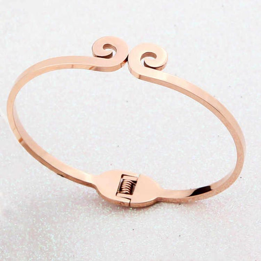 Rose Gold Ball Beaded Bracelets for Teenage Girls
