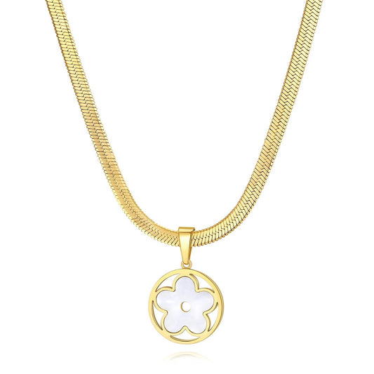 Orbit Daisy Necklace