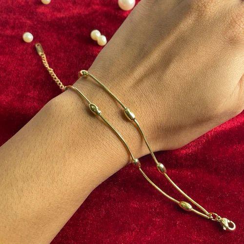 Twilight Beads Beauty Layered Chain Bracelet