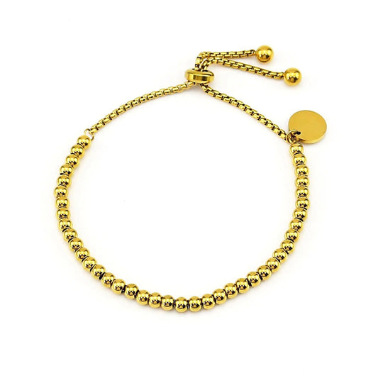 Adjustable Bead Ball Slider Bracelet Slider Extender Chains Friendship Lucky Beads Bracelets