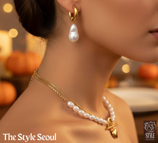 Baroque Lumina Drop Earrings