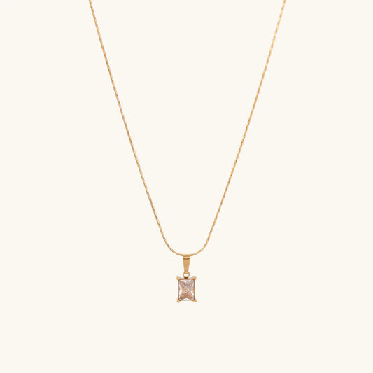 Delicate Moonstone Necklace